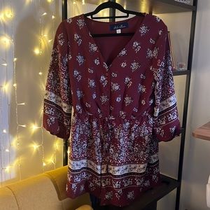 Martin and Nude Romper